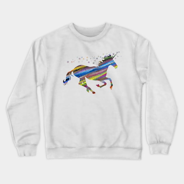 Sparkling Unicorn Crewneck Sweatshirt by PatrioTEEism